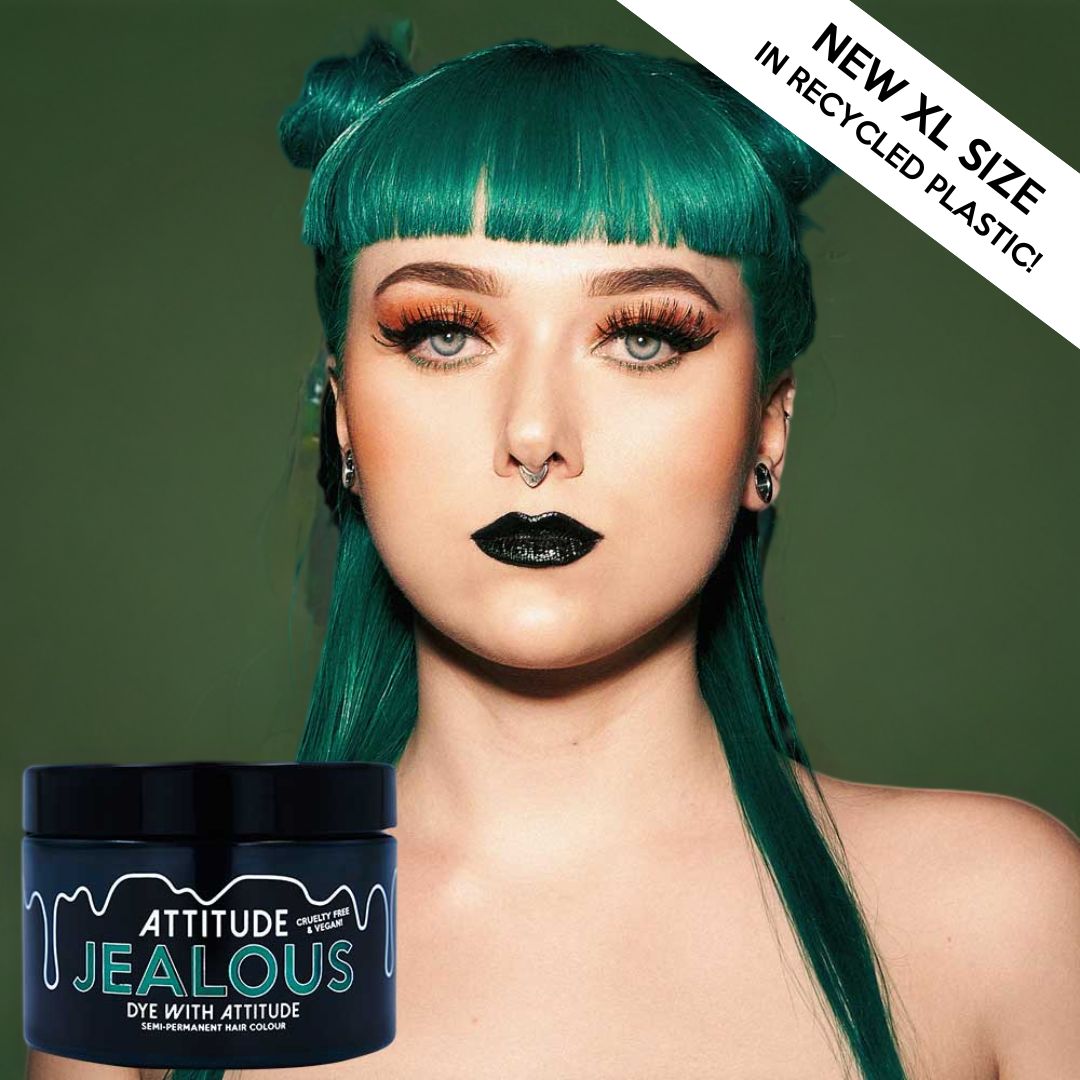 Attitude Hair Dye - Jealous Coloration semi permanente - Vert foncé/Vert